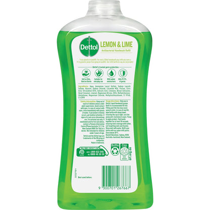 Dettol Antibacterial Liquid Hand Wash Hand Soap Refill Refresh 950ml