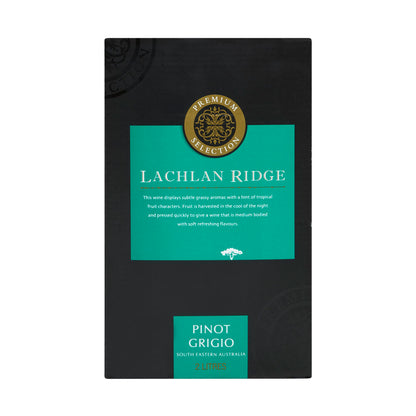 Lachlan Ridge Pinot Grigio Cask 2l - 1 Each