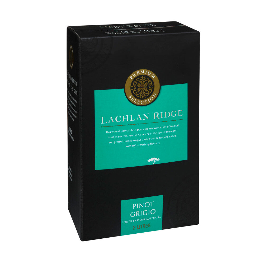 Lachlan Ridge Pinot Grigio Cask 2l - 1 Each