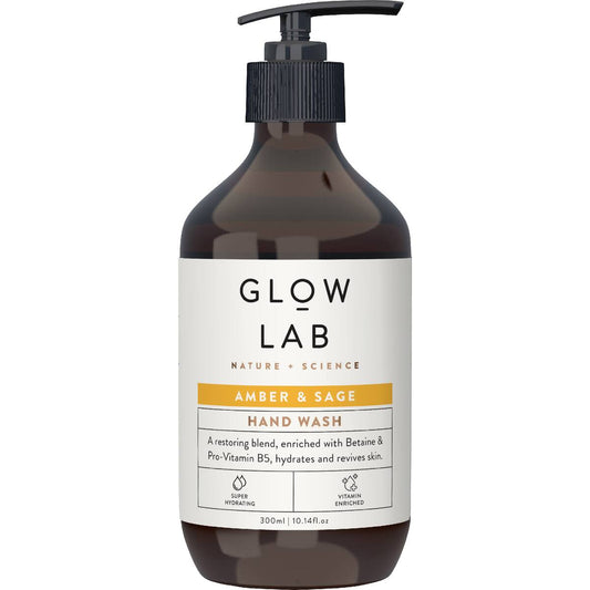 Glow Lab Amber & Sage Hand Wash 300ml