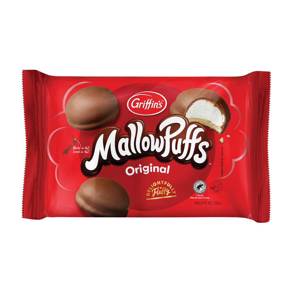 Griffins Chocolate Mallowpuffs Biscuits - 200g
