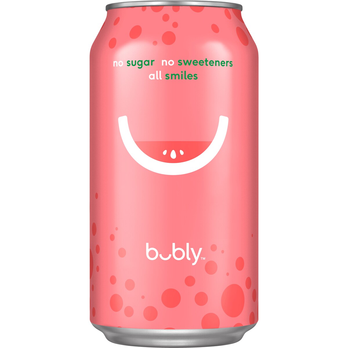 Bubly Watermelon Sparkling Water No Sugar Multipack Cans 375ml X 8 Pack