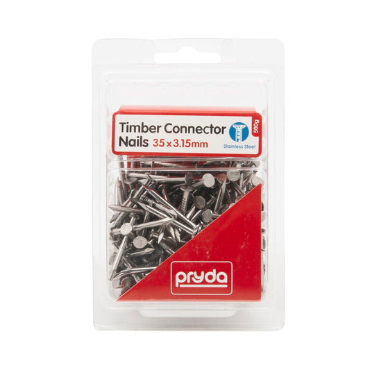 Pryda Timber Connector Nails - 35 x 3.15mm - Stainless Steel