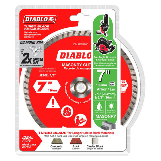 Diablo Diamond Disc - 7" - Turbo Cut Off