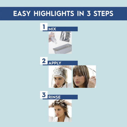 Schwarzkopf Nordic Blonde Hair Colour M1 Streaking Highlight Kit each
