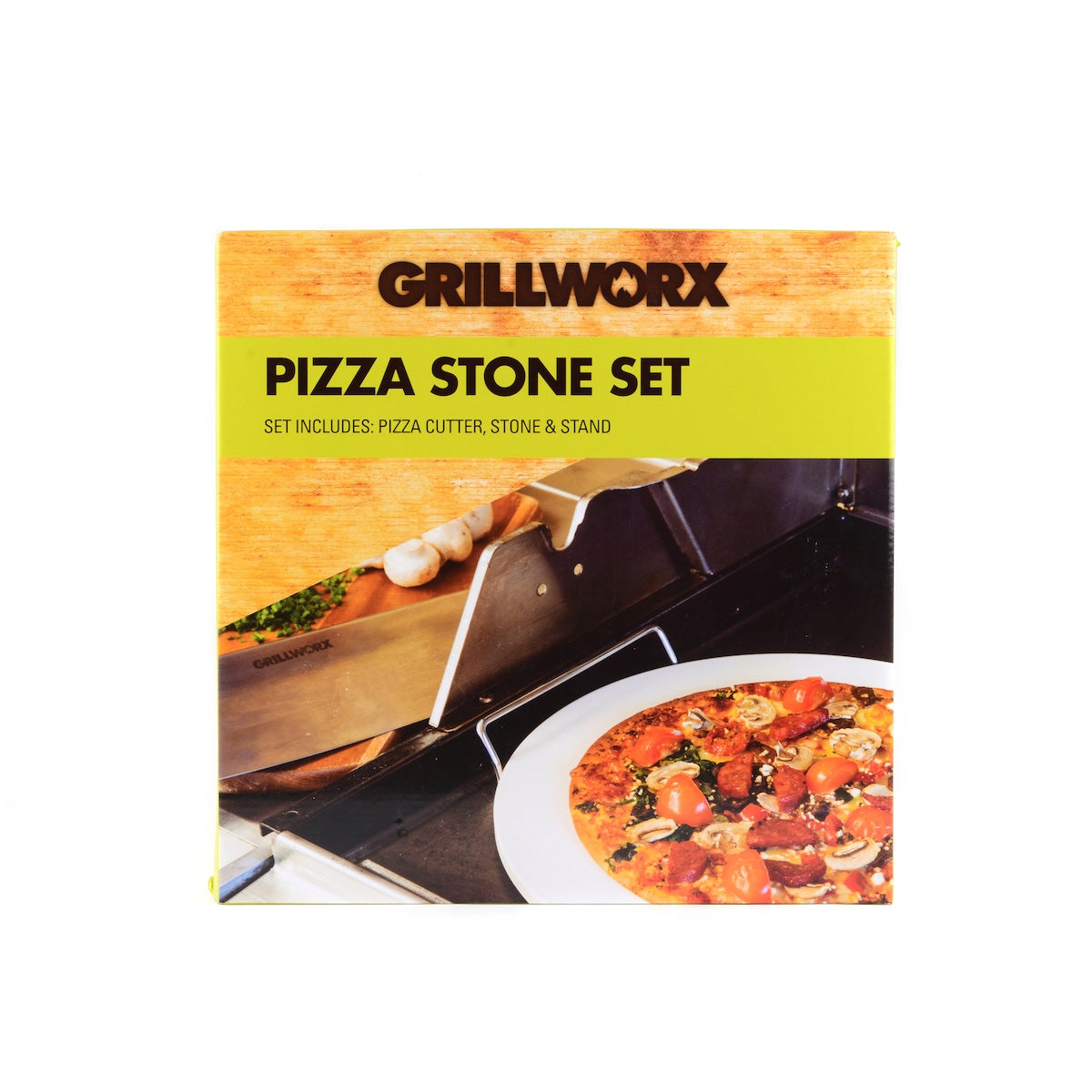 Grillworx Pizza Stone Set Each