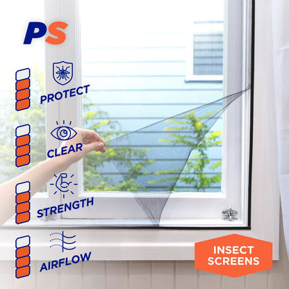 Permastik Removable Insect Screen - 1.5 x 1.3m