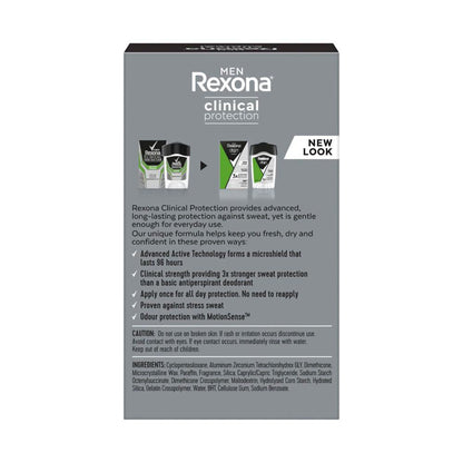 Rexona Men inical Protection Antiperspirant Deodorant Active Fresh - 45mL