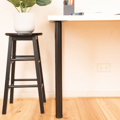 Taskmaster Table Leg - 700 x 50mm - Black