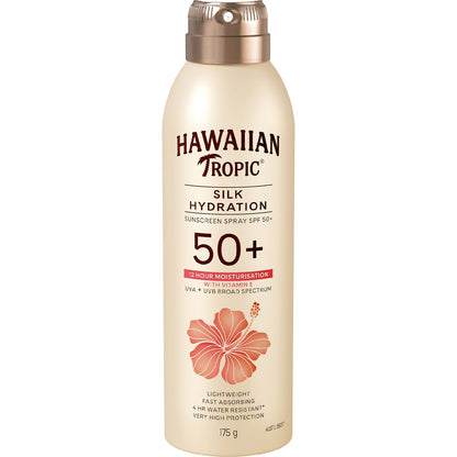 Hawaiian Tropic Tropic Silk Hydration Sunscreen Spray Spf 50 175g