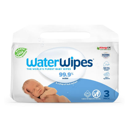 Waterwipes Baby & Newborn Sensitive Wipes 180 Pack