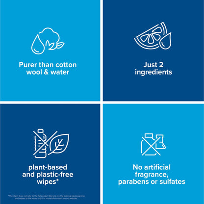 Waterwipes Fragrance Free Sensitive Skin Baby Wipes 60 X3 Pack