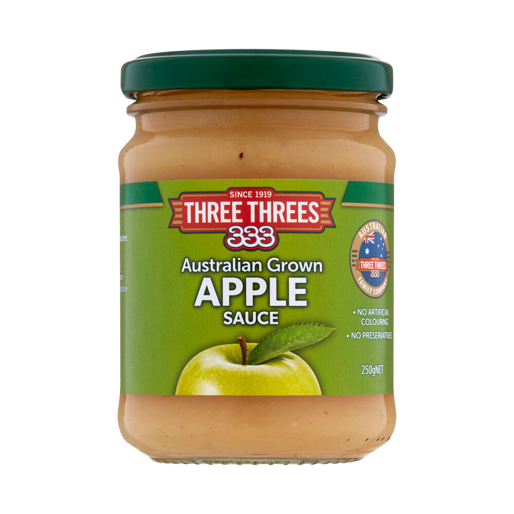 Three Threes Apple Sauce - 250g