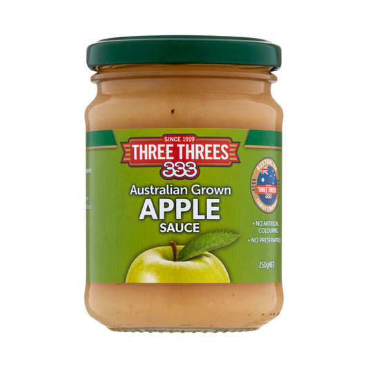 Three Threes Apple Sauce - 250g