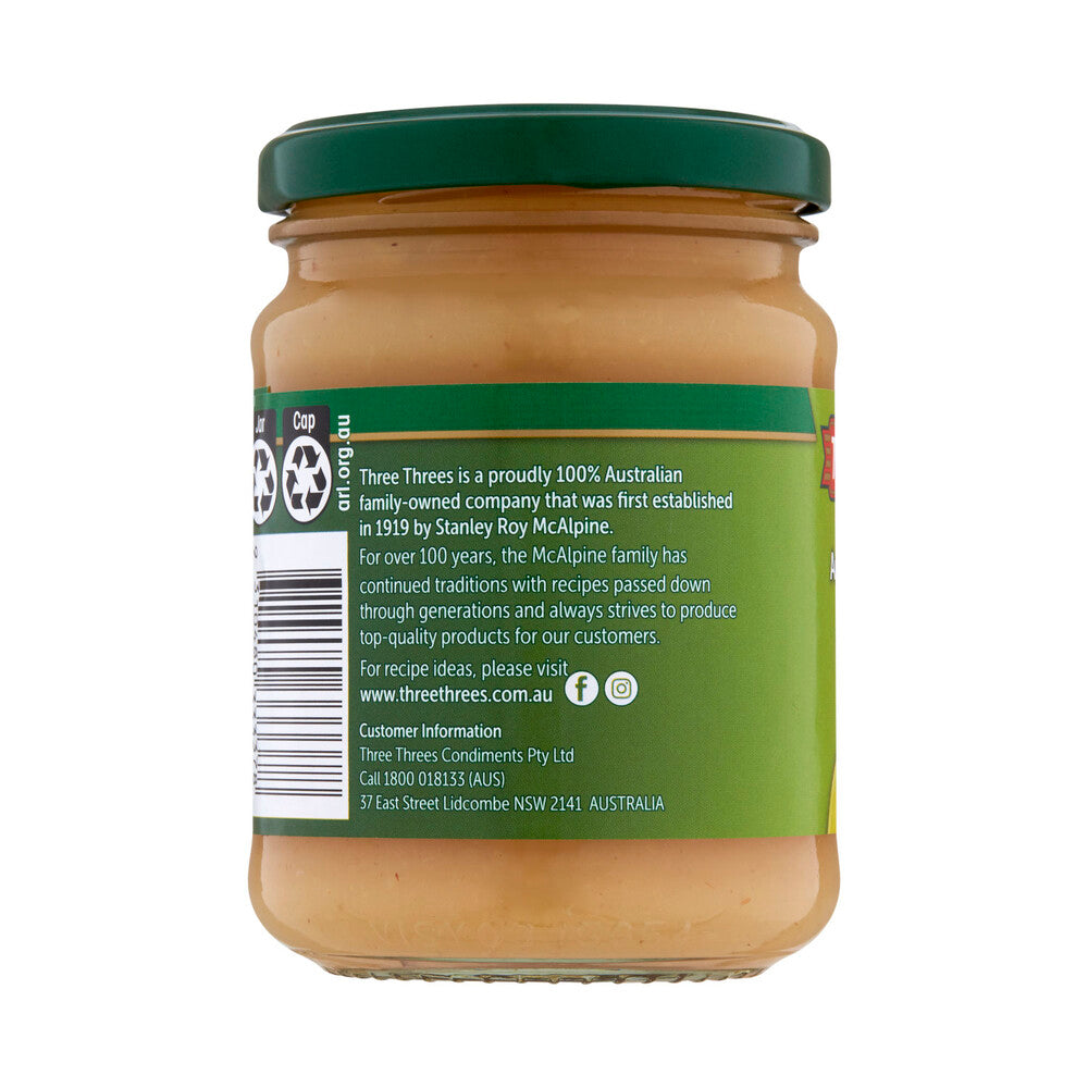 Three Threes Apple Sauce - 250g