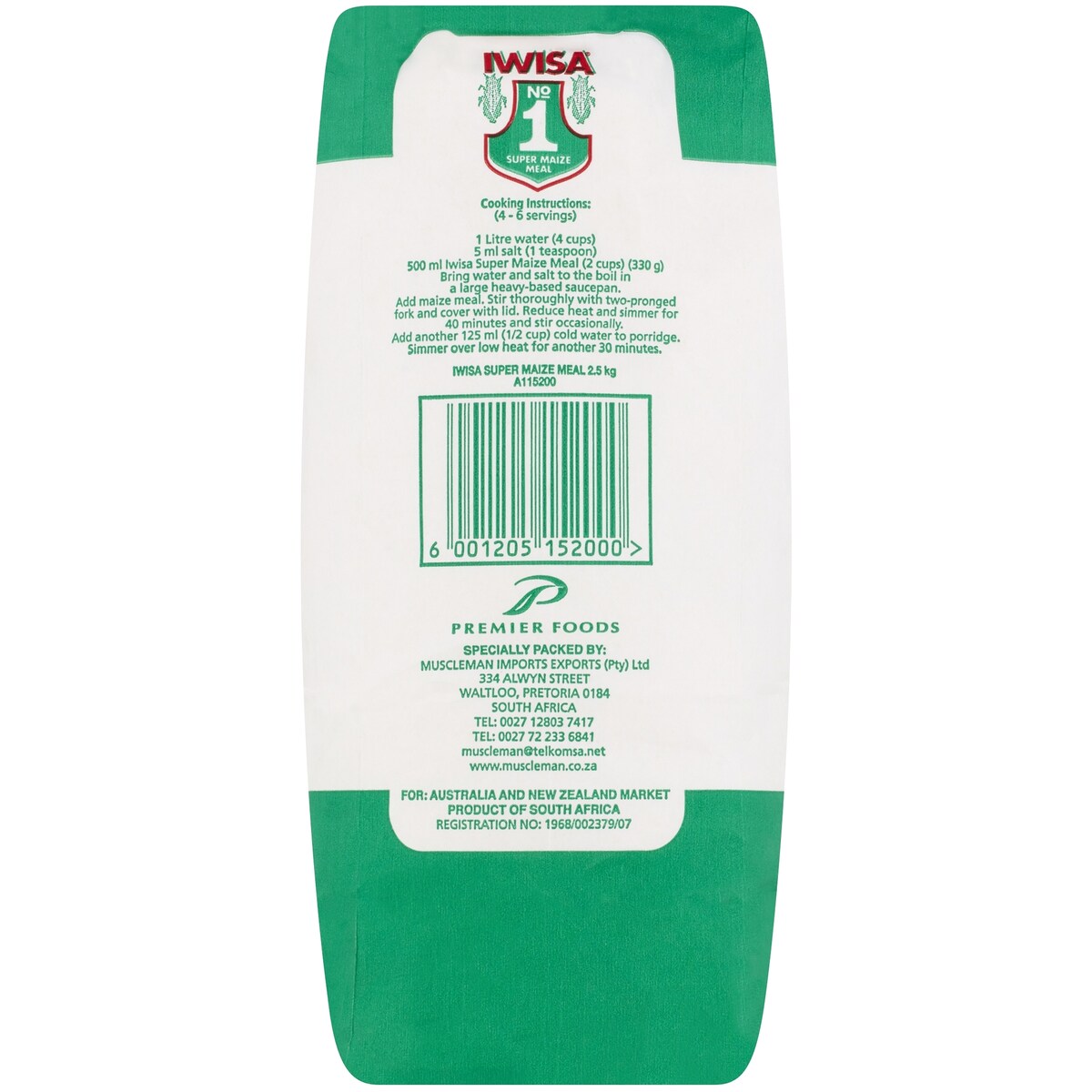 IWISA Maize Meal 2.5kg