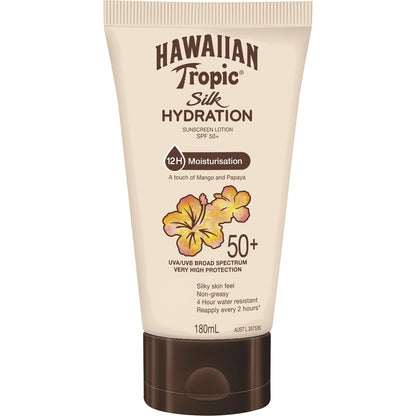 Hawaiian Tropic Tropic Silk Hydration Sunscreen Lotion Spf 50 180ml
