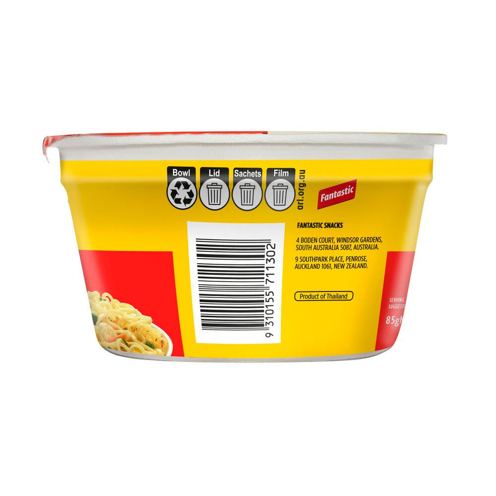 Fantastic Noodle Bowl Beef - 85g