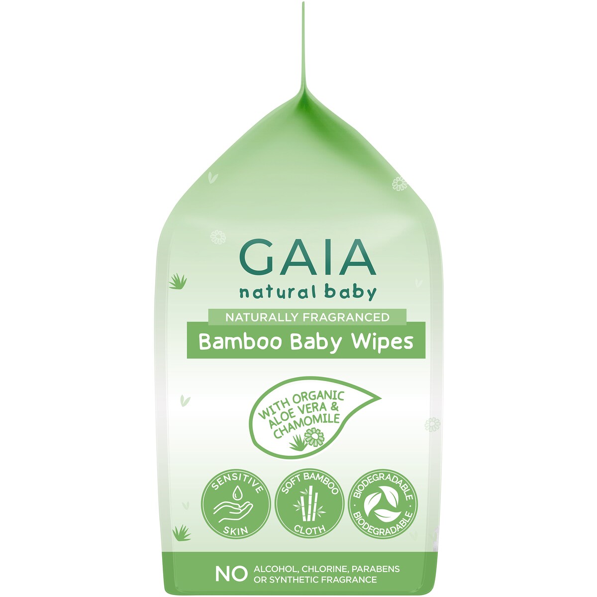 Gaia Baby Wipes 240 Pack