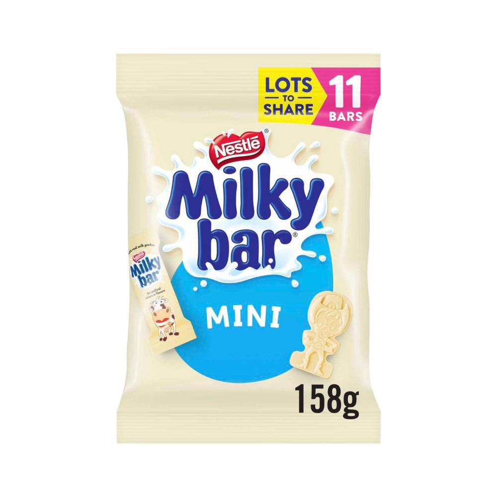 Milkybar Mini White Chocolate Share Pack 11 Pieces - 158g