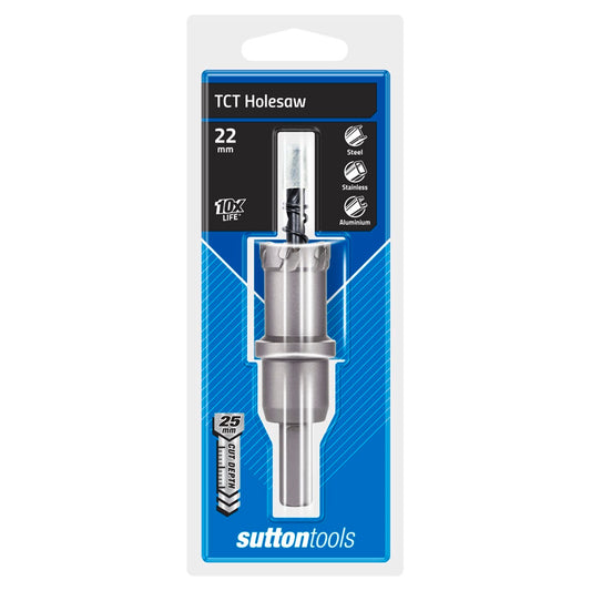 Sutton Tools TCT Holesaw - 22mm