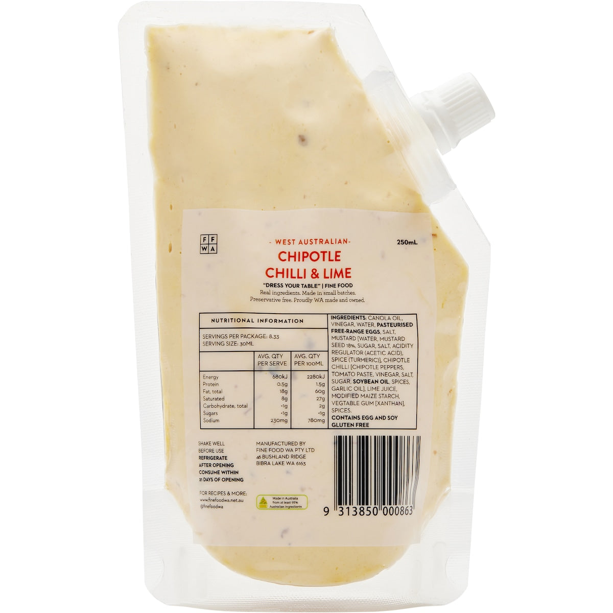 Dress Smokey Mexican Mayonnaise 250ml