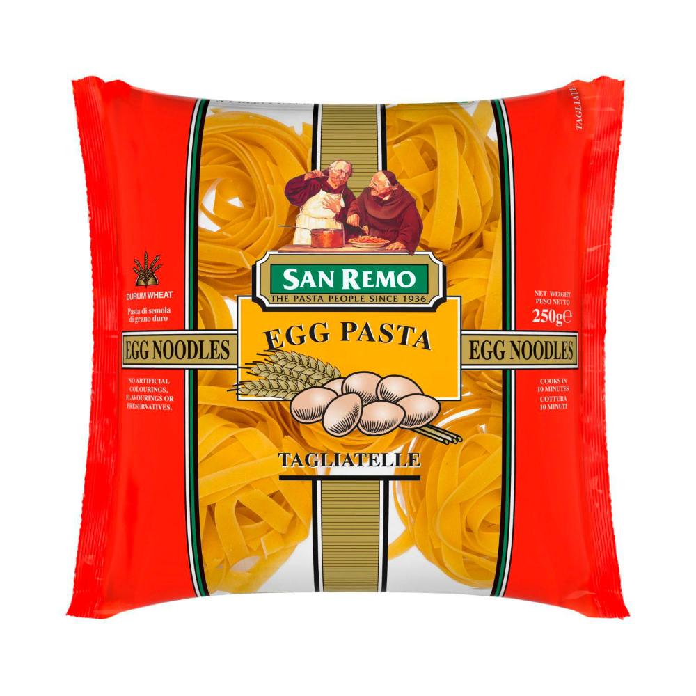 San Remo Tagliatelle Egg Pasta - 250g