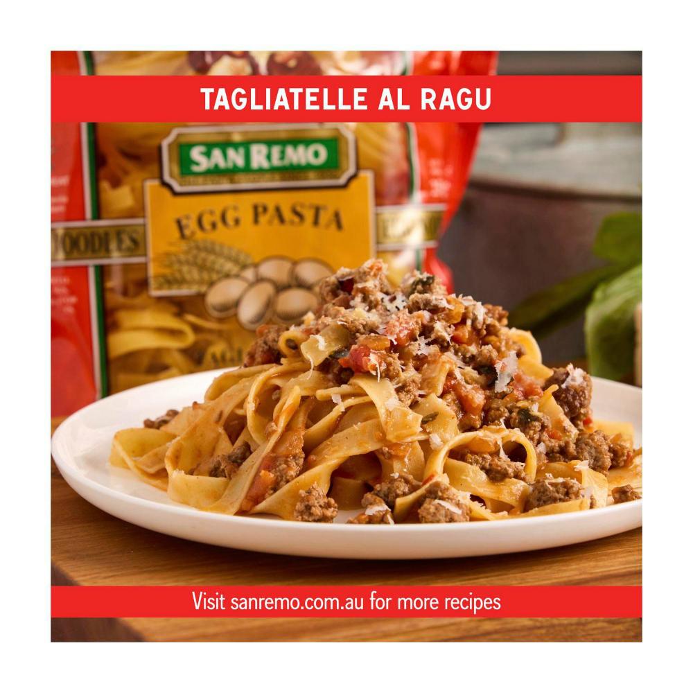 San Remo Tagliatelle Egg Pasta - 250g