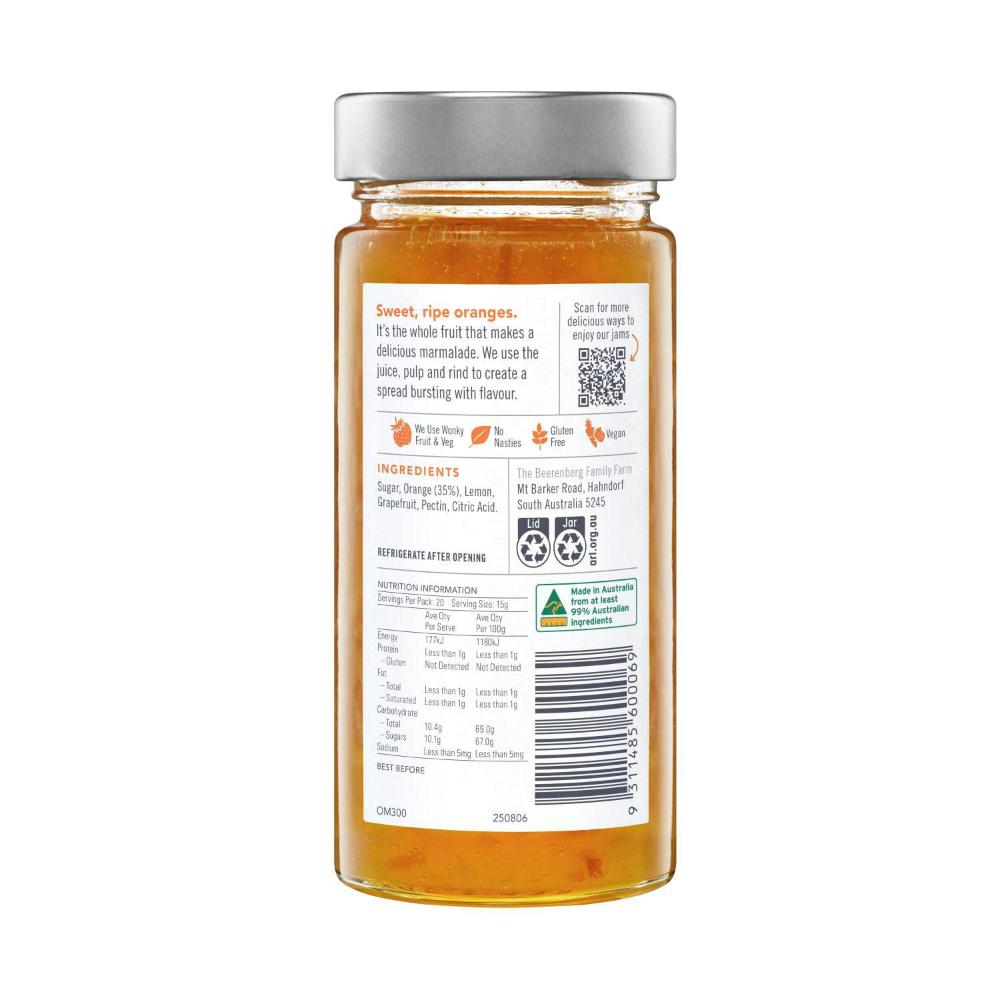 Beerenberg Australian Orange Marmalade - 300g