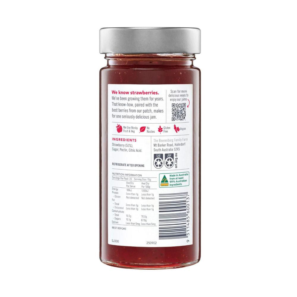 Beerenberg Australian Strawberry Jam - 300g