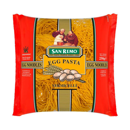 San Remo Vermicelli Egg Pasta - 250g