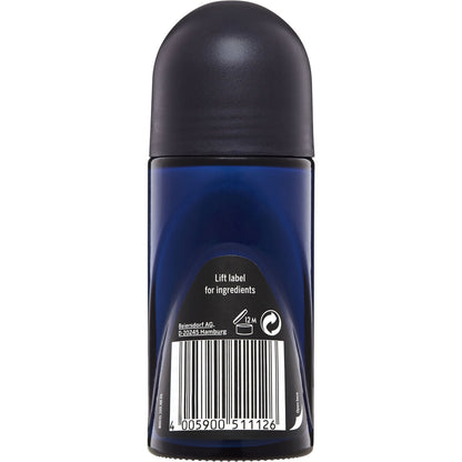 Nivea Men Deep Antiperspirant Roll On Deodorant 50ml