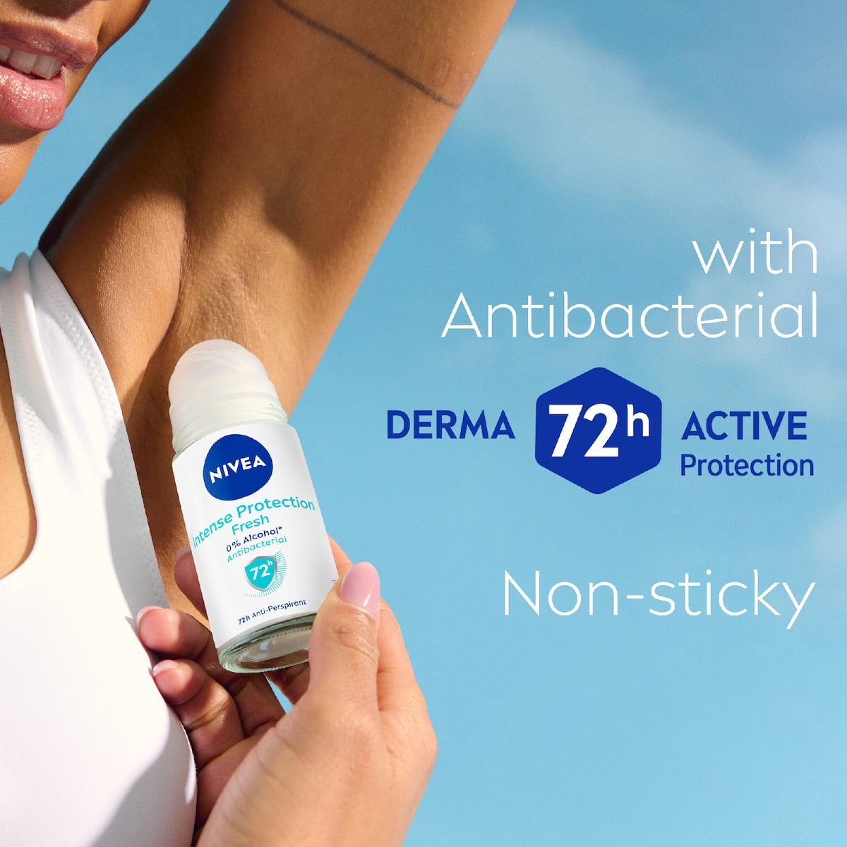 Nivea Intense Protection Fresh 72hr Roll On Deodorant 50ml