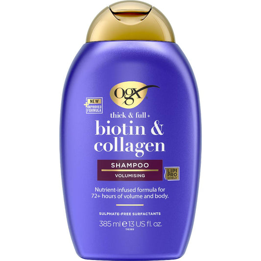 Ogx Biotin & Collagen Shampoo For Fine Hair 385ml