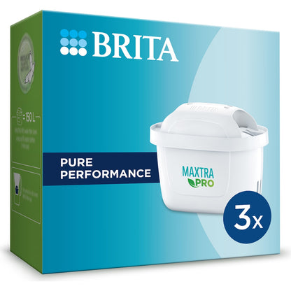 Brita Water Filter Cartridge Maxtra Pro Pure Performance 3 Pack