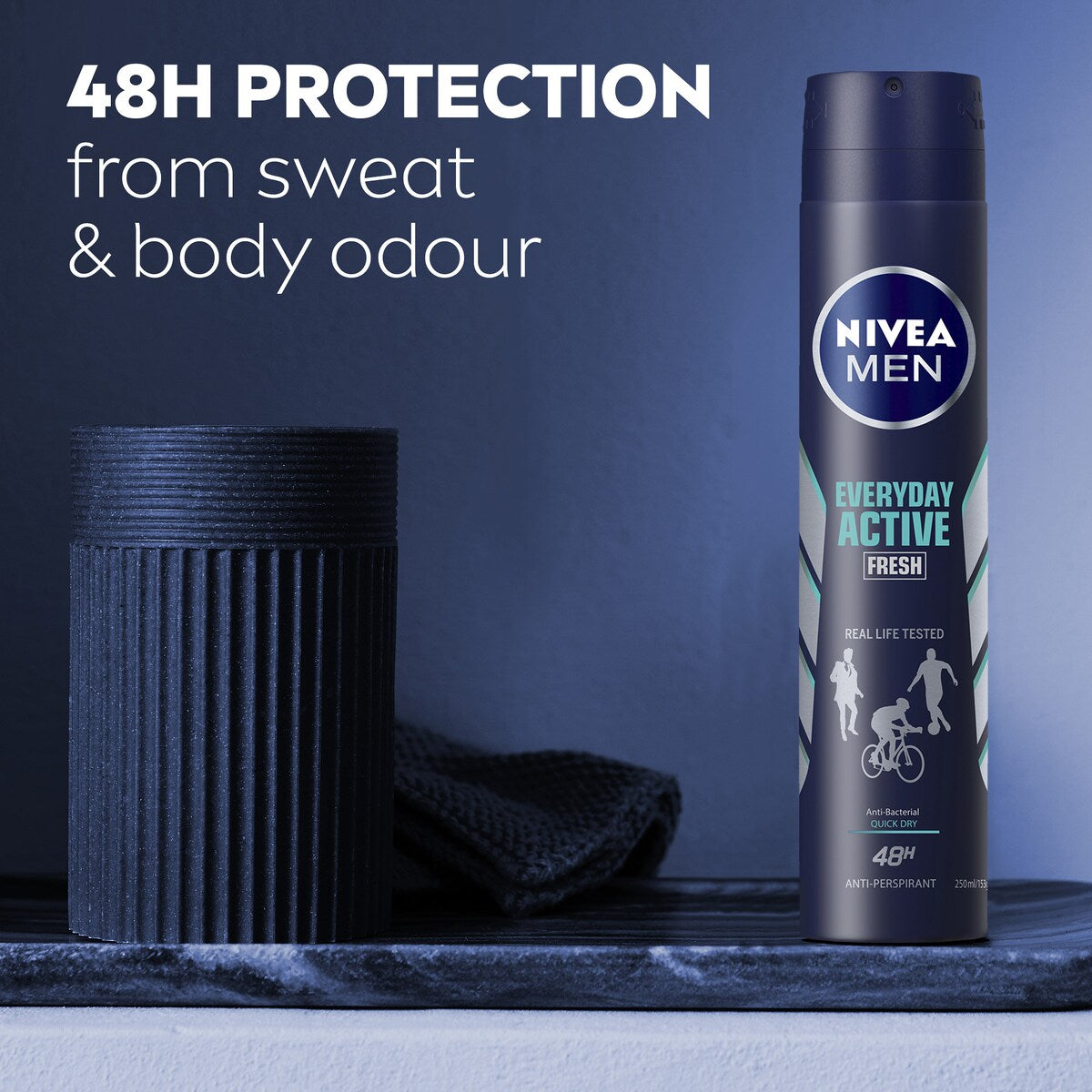 Nivea Men Everyday Active Fresh Antiperspirant Deodorant 250ml