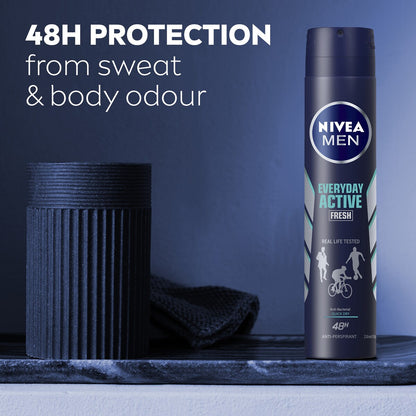 Nivea Men Everyday Active Fresh Antiperspirant Deodorant 250ml