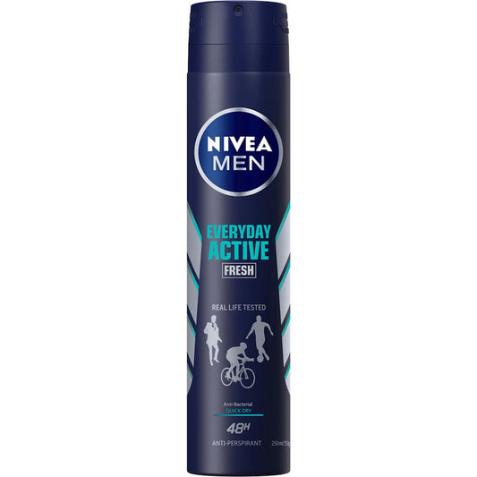Nivea Men Everyday Active Fresh Antiperspirant Deodorant 250ml