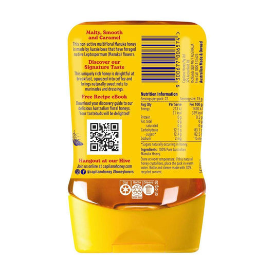 Capilano Manuka Dark & Aromatic Honey - 340g