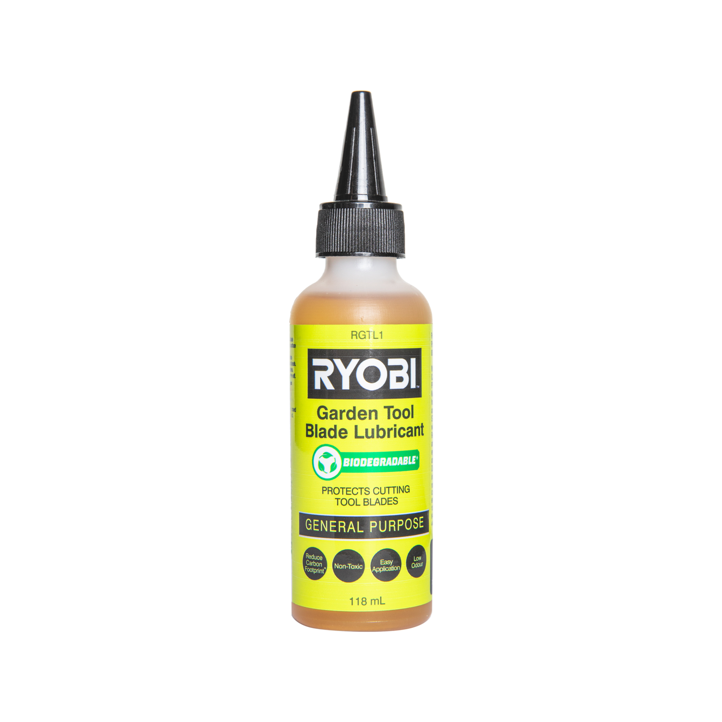 Ryobi Biodegradable Garden Tool Blade Lubricant - 118ml