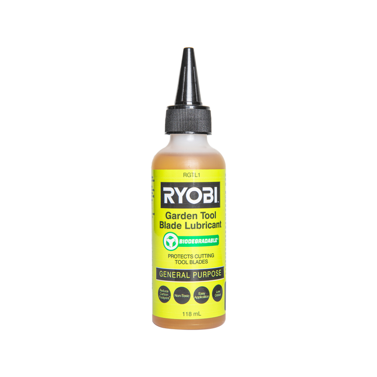 Ryobi Biodegradable Garden Tool Blade Lubricant 118ml