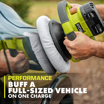 Ryobi Random Orbital Buffer Polisher - 18V One - 250mm - Tool Only