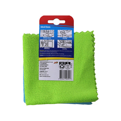 Mr Clean All Purpose Microfibre Cloths - 30 x 30cm - 3 Pack