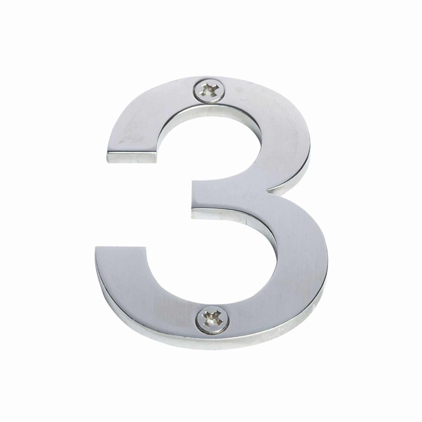 Sandleford Stainless Steel House Number 3 - 60mm
