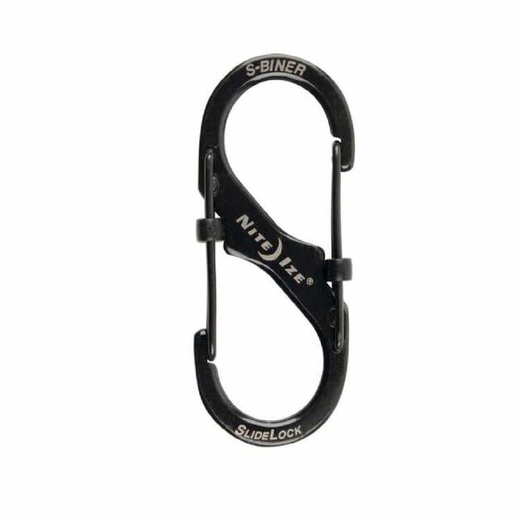 Nite Ize 50 x 22mm Black No 2 S Biner Slide Lock