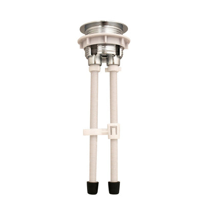 Fluidmaster Dual Flush Button - 38mm - Plastic - Chrome Finish