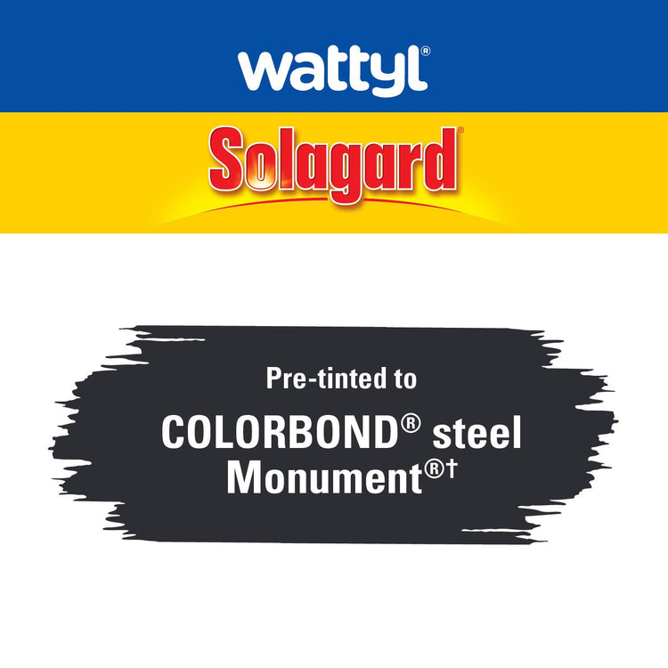 Wattyl 4L Monument Low Sheen Pre Tinted Solagard Exterior Paint