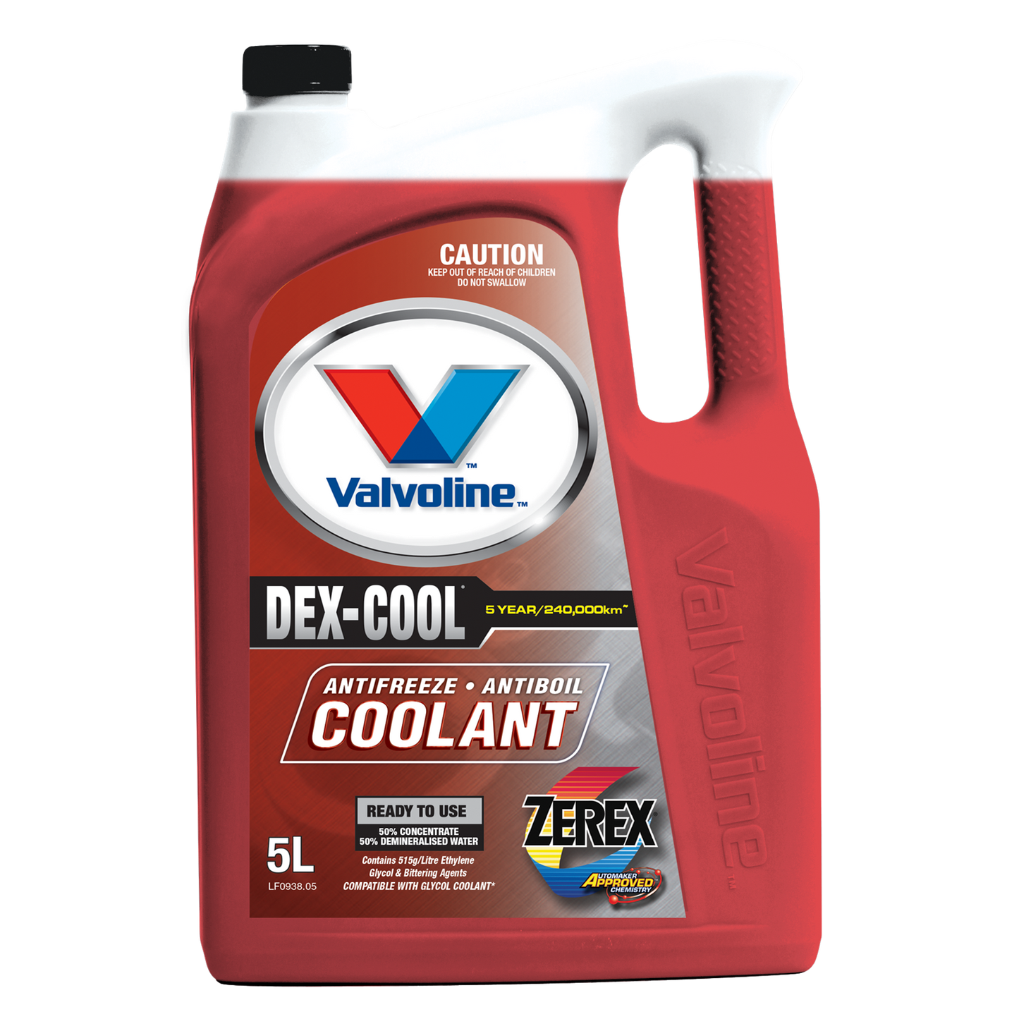 Valvoline Zerex Dex Cool Coolant - 5L