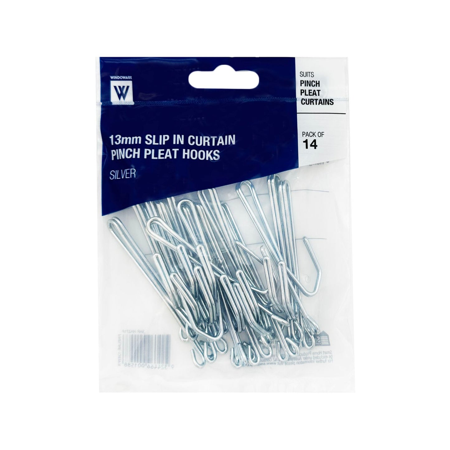 Windoware Slip in Curtain Hook - 13mm - 14 Pack
