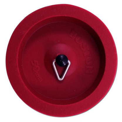 Boston Bath and Sink Plug - 50mm - Red